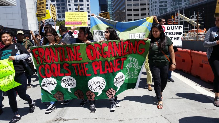 Youth-lead-March-for-Environmental-and-Climate-Justice-April-21-2017